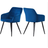 Life Interiors Camden Blue Kitchen Chair 82cm 2pcs