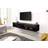 GFW Galicia Black TV Bench 150x30cm