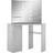 vidaXL Corner Concrete Grey Dressing Table 54x111cm