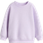 H&M Brushed Inside Sweatshirt - Light Purple (1246179037)
