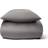 Nature By Borg Bamboo Duvet Cover Grey (220x140cm)