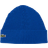Lacoste Rib Knit Carded Wool Beanie - Blue