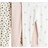 H&M Baby Leggings 3-Pack Bomullstrikå - Ljusrosa/Blommig