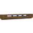 vidaXL Led Lights Brown Oak TV Bench 100x40cm 3pcs