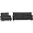 Bloomington Howard Classic Dark Grey Sofa 164cm 2 Seater
