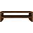 vidaXL Display Stand Brown Oak TV Bench 42x13cm