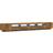 vidaXL Led Lights Smoked Oak TV Bench 100x40cm 3pcs