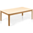Skovby SM205 Natural Oiled Solid Oak Coffee Table 77x135cm