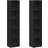 vidaXL 802697 Black Book Shelf 36.8" 2pcs