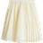 H&M Pleated Chiffon Skirt - Light Yellow/Spotted (1269789001)