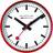 Mondaine A990 Red Wall Clock 25cm