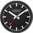 Mondaine A990 Black Wall Clock 25cm