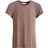 H&M Fitted Microfibre T-shirt - Dusty Brown