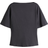 H&M Boat-Neck Cotton Top - Dark Grey