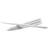 STOFF Nagel Taper White Candle 29cm 6pcs