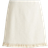 H&M Bouclékjol Med Fransar - Crèmevit