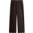H&M Wide Regular Jeans - Dark Brown