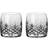 Frederik Bagger Crispy Aqua Dark Grey Drinking Glass 23cl 2pcs