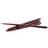 STOFF Nagel Taper Burgundy Red Candle 29cm 6pcs
