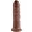 Pipedream King Cock Brown 9"