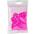 Panduro Rörpärlor Midi 1000 st Cerise Genomskinliga Ø5 mm Transparent