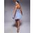 River Island Open Back Bow Detailed Mini Dress - Blue