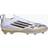 adidas F50 Elite Laceless Firm Ground Football Shoes - Cloud White/Core Black/Gold Metallic
