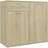 vidaXL Sonoma Oak Sideboard 36x75cm