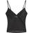 Bershka Mesh Strappy Top - Black