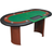 vidaXL Poker Table for 10 Players with Dealer Seat