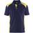 Blåkläder 3324 Short Sleeve Polo Shirt - Navy/Hi-Vis Yellow