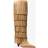 Michael Kors Fringed Suede Tall Boot - Natural