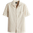 H&M Regular Fit Short Sleeved Linen Blend Shirt - Light Beige