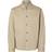 Selected Regular Fit Bomuld Heavy Twill Overshirt - Mørkebeige