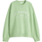 H&M Sweatshirt with Text Motif - Light Green/Le Marais