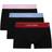Calvin Klein Icon Cotton Stretch Low Rise Trunk 3-pack - Black Bodies W/ Fall Berry/Frozen F
