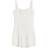Bershka Fitted Embroidered Mini Dress With Flounce - White