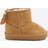 River Island Mini Girls Faux Suede Bow Boots - Beige