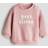 H&M Terry Appliqué Sweatshirt - Pink/Best Sister (1301614002)