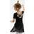 H&M Girls 2-Piece Leotard Skirt Set DryMove - Black