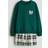 H&M Boys Checked Cotton Jersey Pyjamas - Green