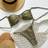 Shein Springbreak Solid Color Strapless Strap Metal Decor - Summer