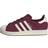 adidas Superstar II Trainers Shoes - Burgundy Red