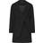 M&Co Belted Wrap Coat - Black
