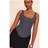 PrettyLittleThing Boned Dip Hem Longline Corset - Charcoal