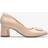 Clarks Fernie Trim Sand Patent Heels - Beige