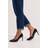 Dorothy Perkins Wide Fit Dash Pointed High Stiletto Heel Court Shoes - True Black