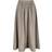 Apricot Soft Woven A-Line Midaxi Skirt - Grey