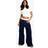 boohoo The Petite Low Waist Boyfriend Jean - Blue