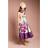 Coast Fit Flare Dress Womens Occasion Dress - Purple